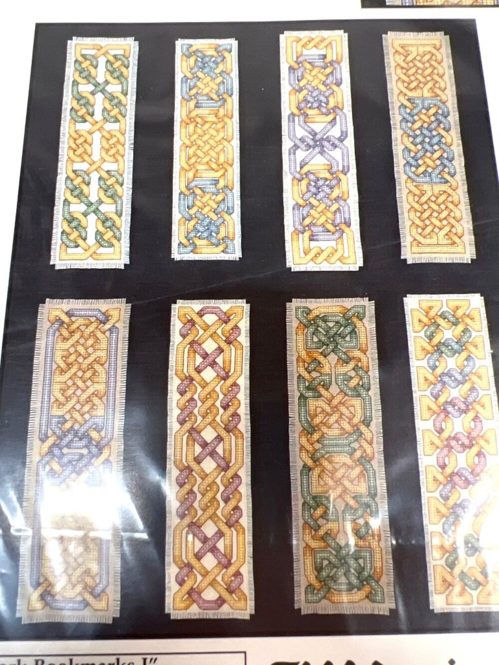 Knotwork Bookmarks I Cross-Stitch Pattern Designworks Featuring Celtic-Inspired